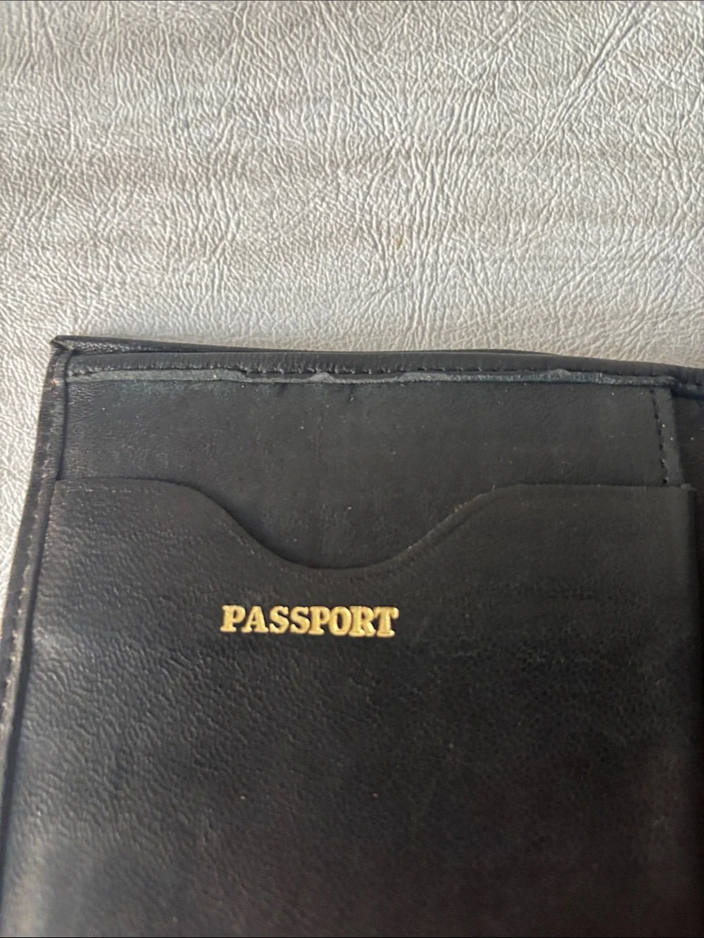 Vintage 1980s Prince Gardner Genuine Lambskin Leather Passport Travel Wallet